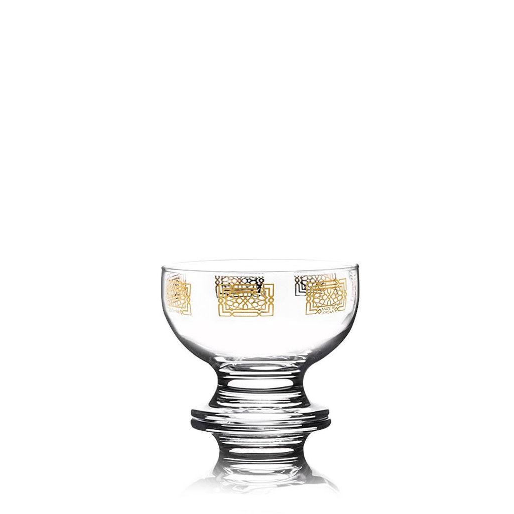 3pcs glass icecream bowl / 43558