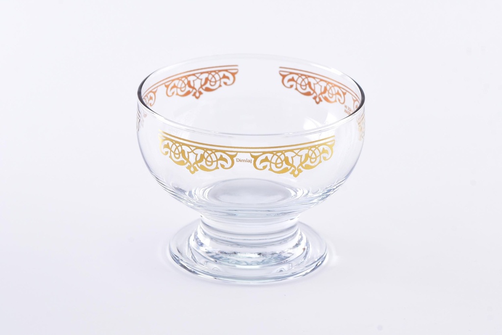 3pcs glass icecream bowl / 43567