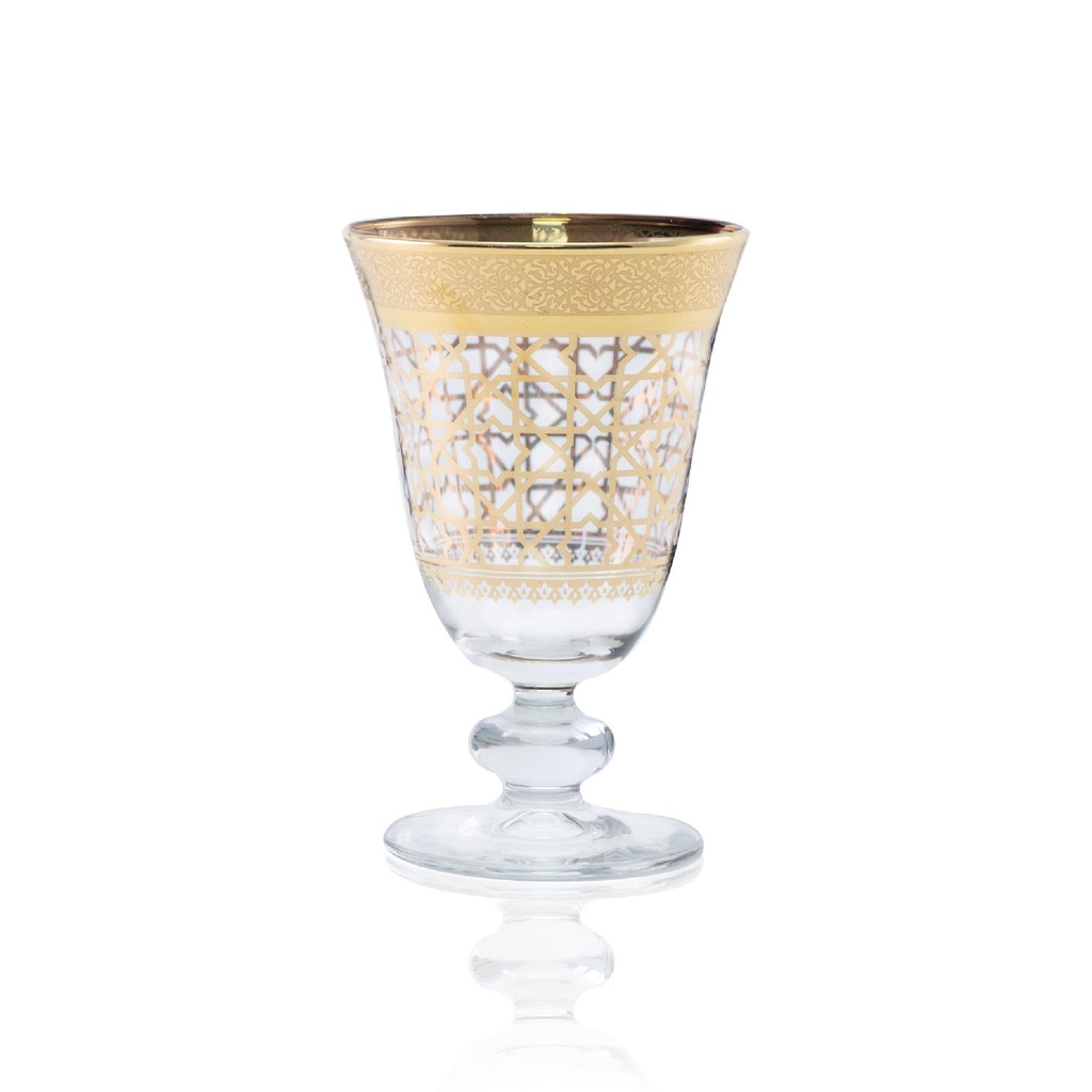6pcs glass stemware set / 46766