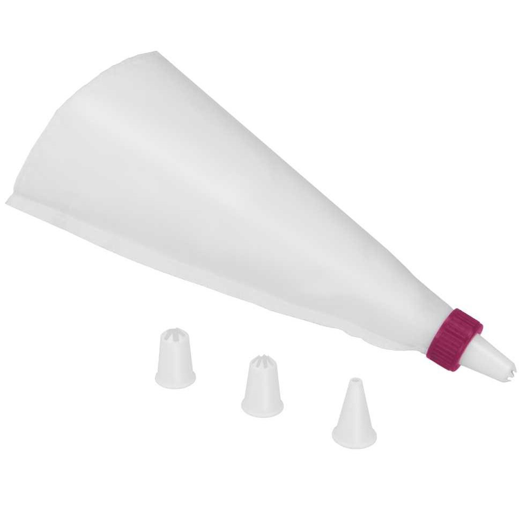 Metaltex Plastic Decorating Set of with 4 Nozzles 6" / 252400