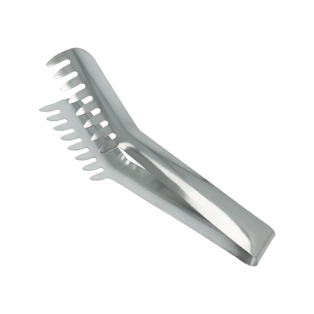 Metaltex Stainless Steel Spaghetti Tongs with7 Teeth 19 cm Silver / 250900