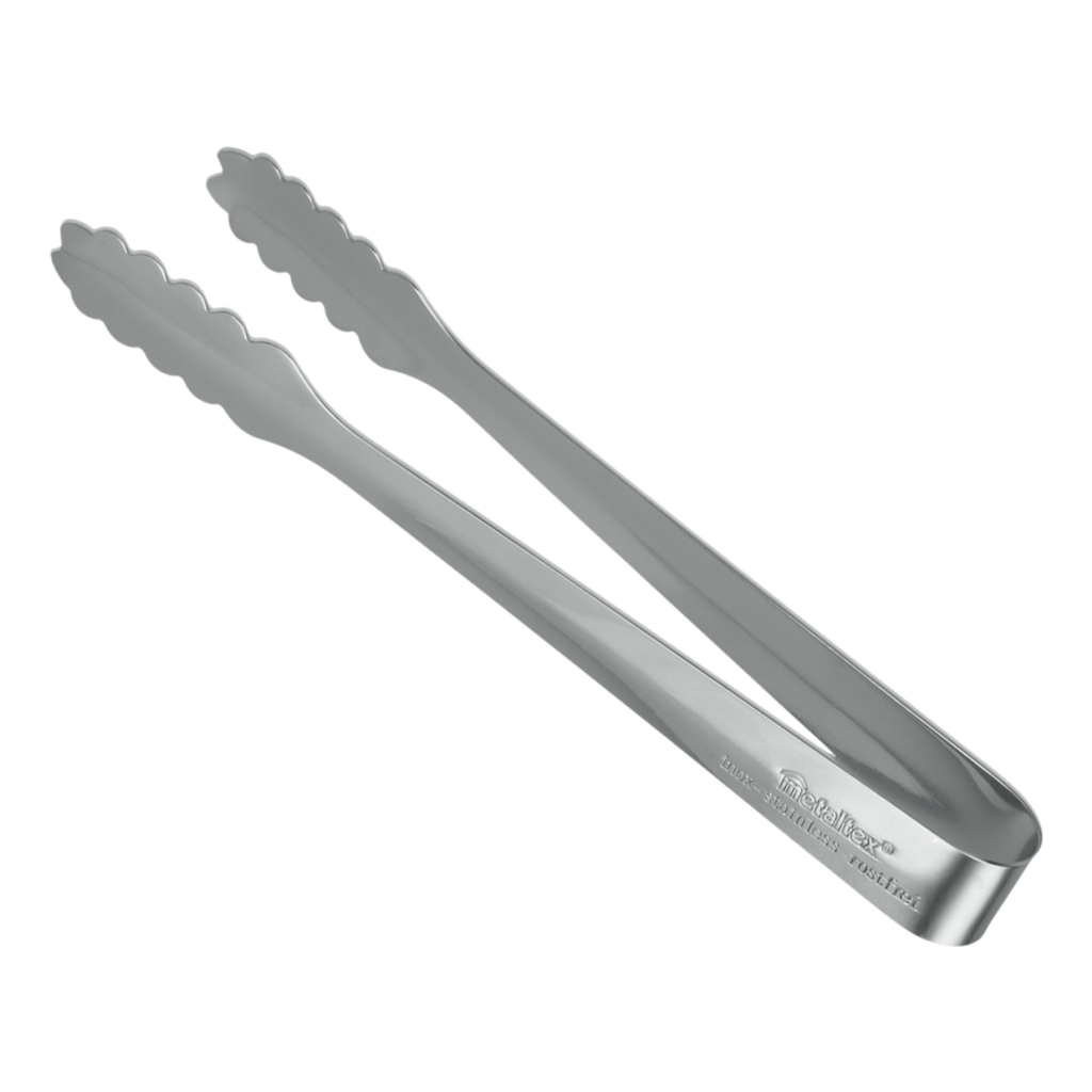 Metaltex Steel Ice Serving Tong-Silver / 253500