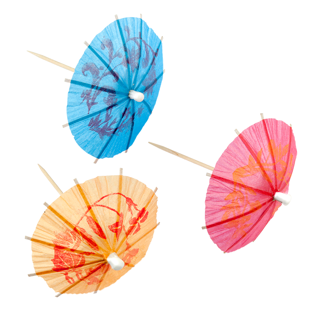 Metaltex Wooden Set of 12 Parasol Picks / 257800