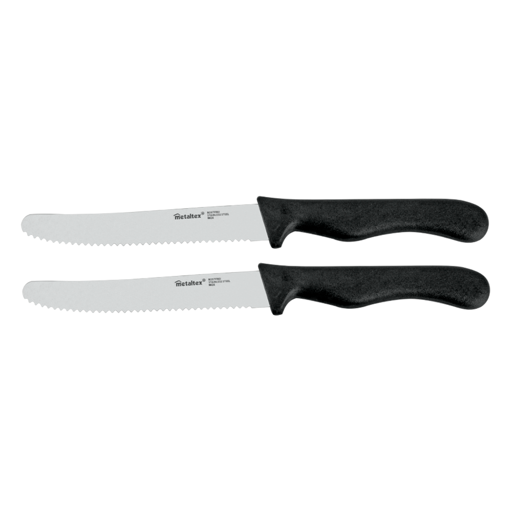Metaltex Steel Set of 2 Basic Table Knives 22 cm / 258132