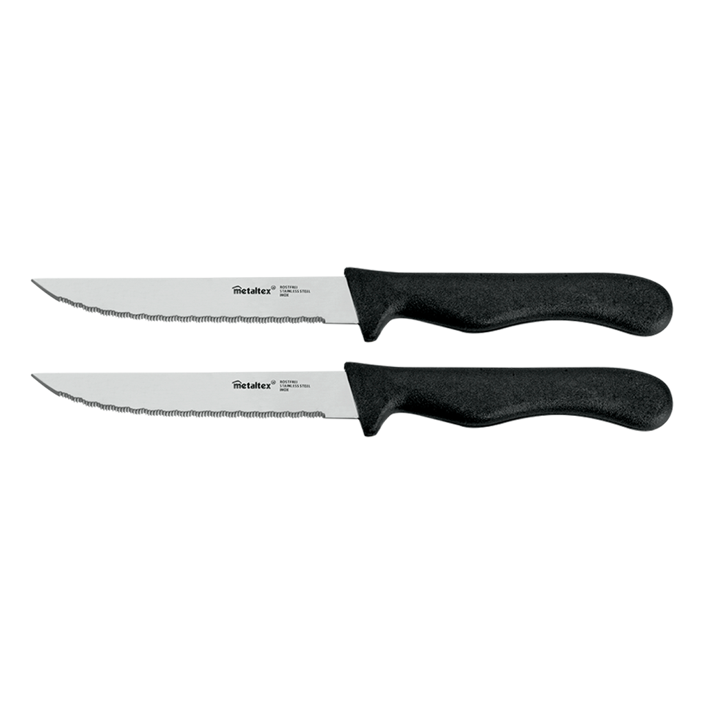 Metaltex Steel Set of 2 Basic Steak Knives 21 cm / 258134