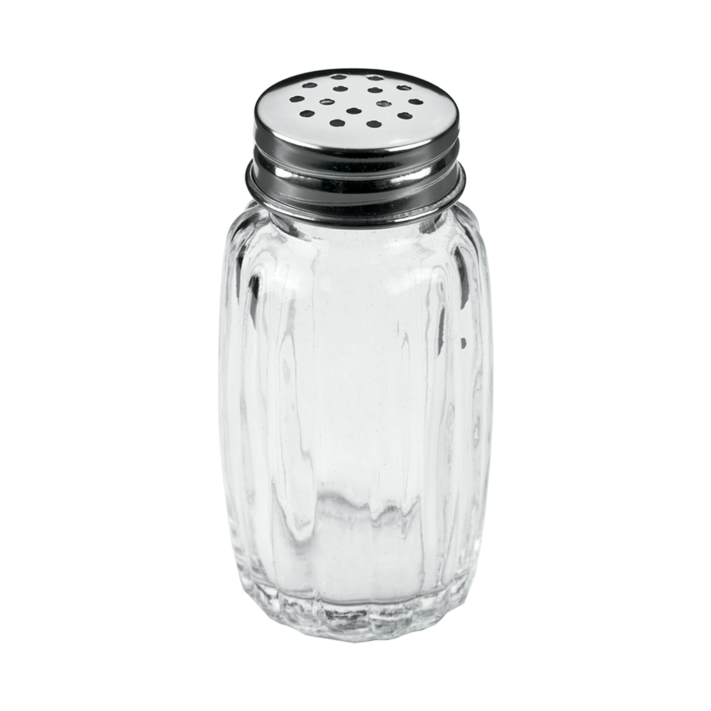Metaltex Glass Salino Salt & Pepper Shakers 50 ml Silver / 242903