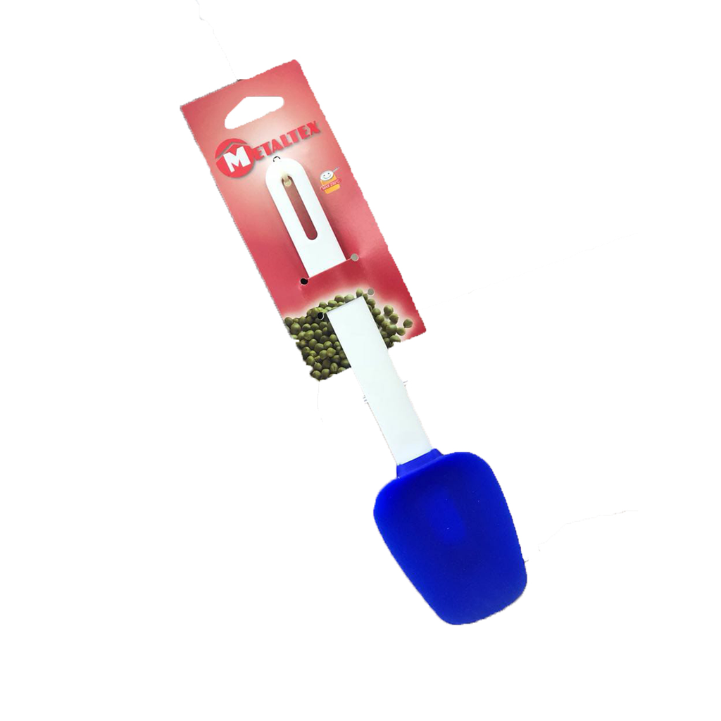 Metaltex Plastic Silicone Spoon-Blue White / 252528
