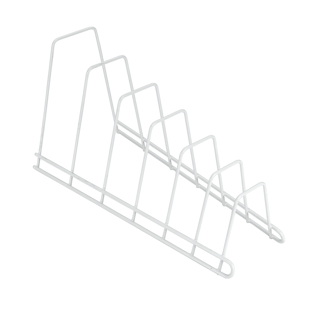 رف صينية وغطاء من قطاع الفولاذ من Metaltex