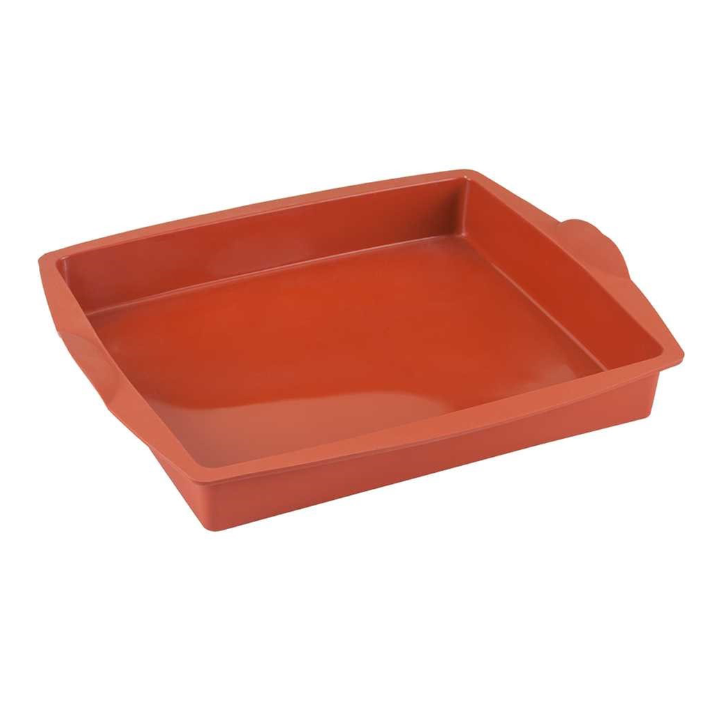 Metaltex Silicone Roasting Tray 28x24 cm Flex Brown / 222114