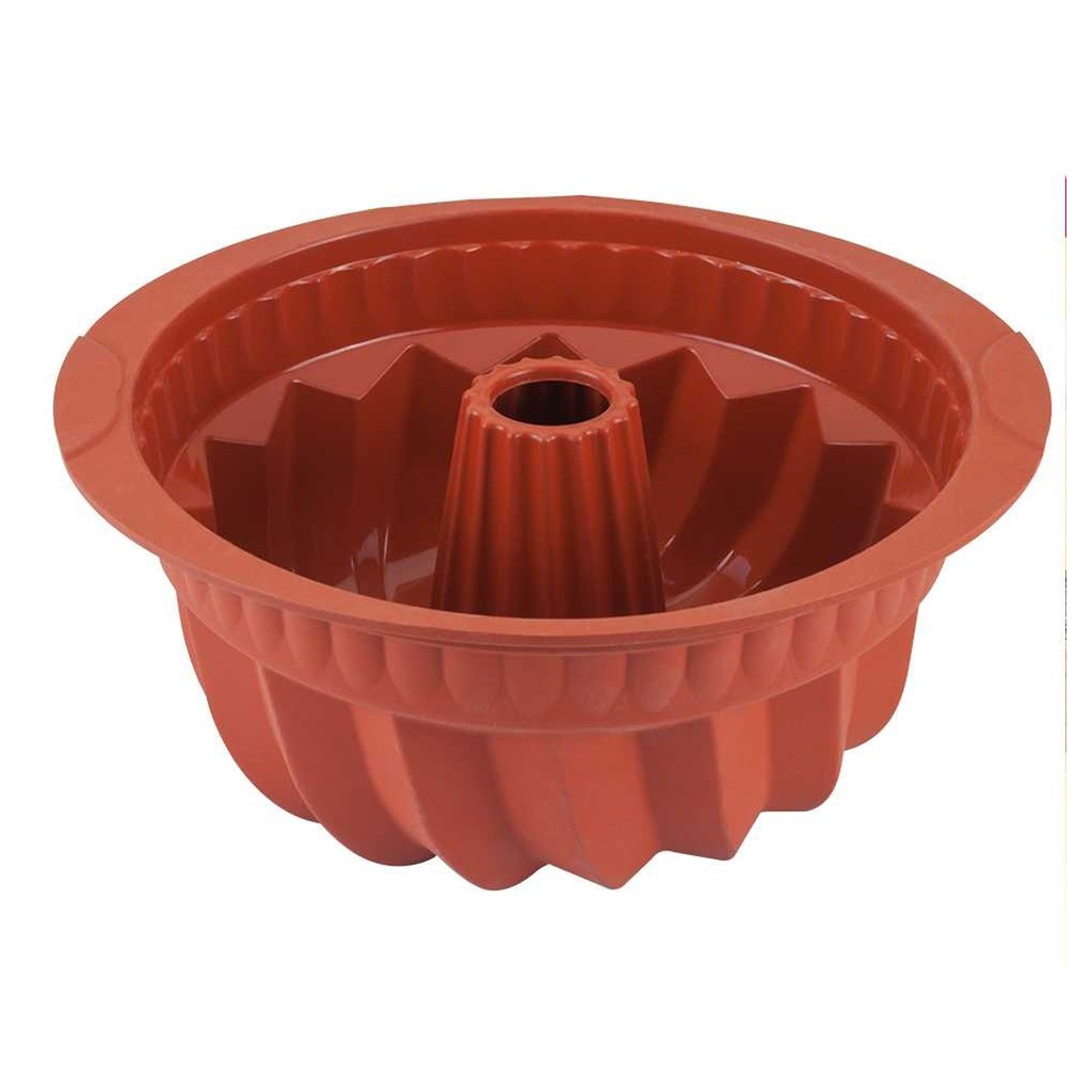 Metaltex Silicone Gugelhopf Mould Silicone 22 cm Brown 6" / 222139