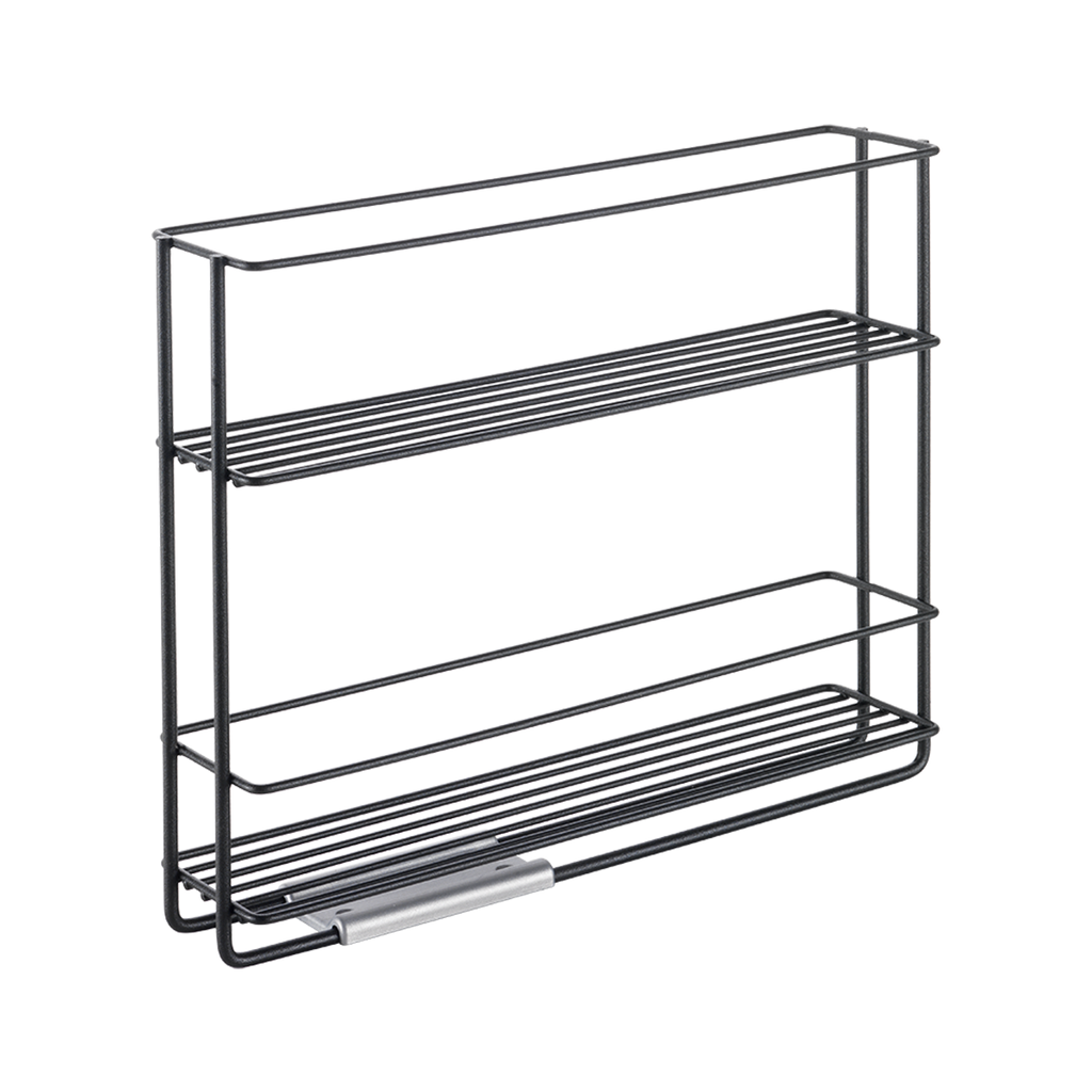 Metaltex Steel 2-Tier Sliding Spice Rack / 360850