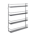 Metaltex Steel 4-Tier Spice Shelf / 361434