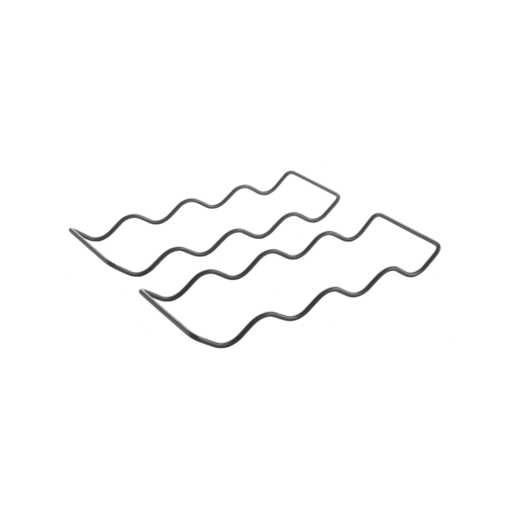 Metaltex Steel Set of 2 Wine Bottle Holder Lava / 382920