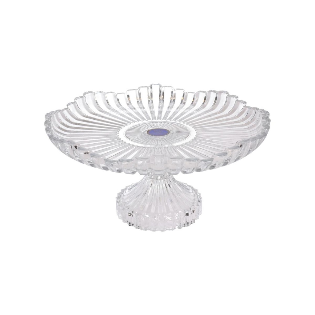 City Glass 7 Piece Milan Gateau Glass Plate Set / 3S300510