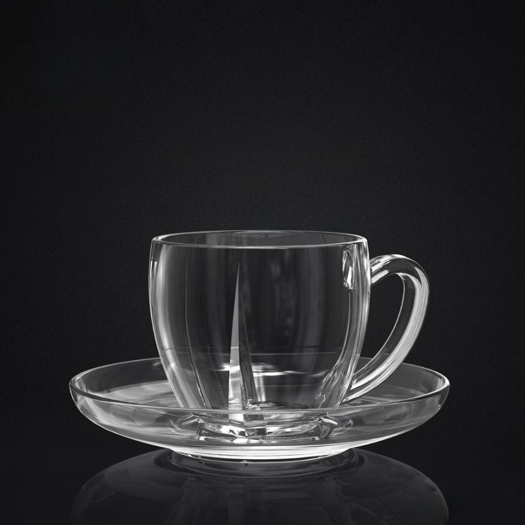 سيتي جلاس 12 قطعة كوب قهوة لافي 110 مل