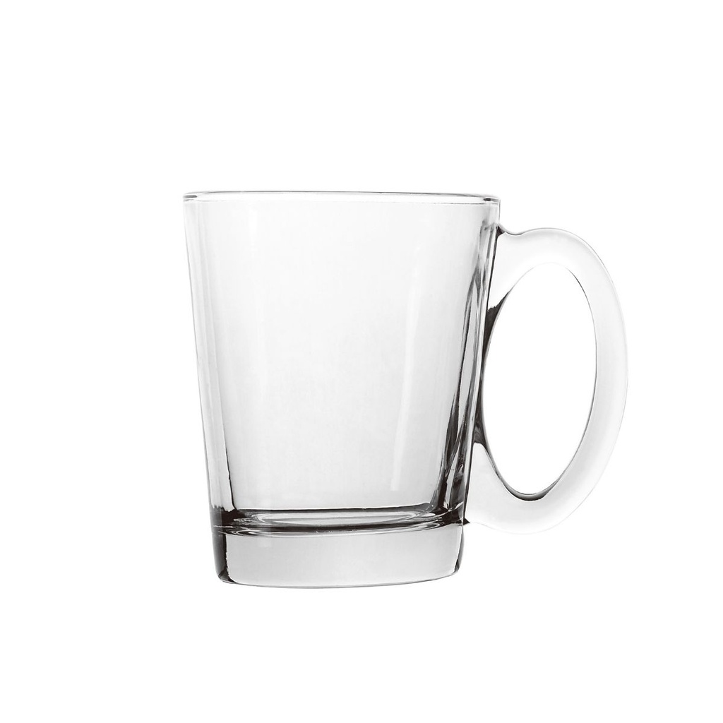 Deli Glas 6 Pieces Glass Mug 290 ml Set / ZB125