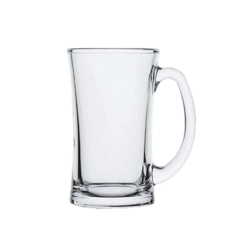 Deli Glas 6 Pieces Glass Mug 380 ml Set / ZB97-1