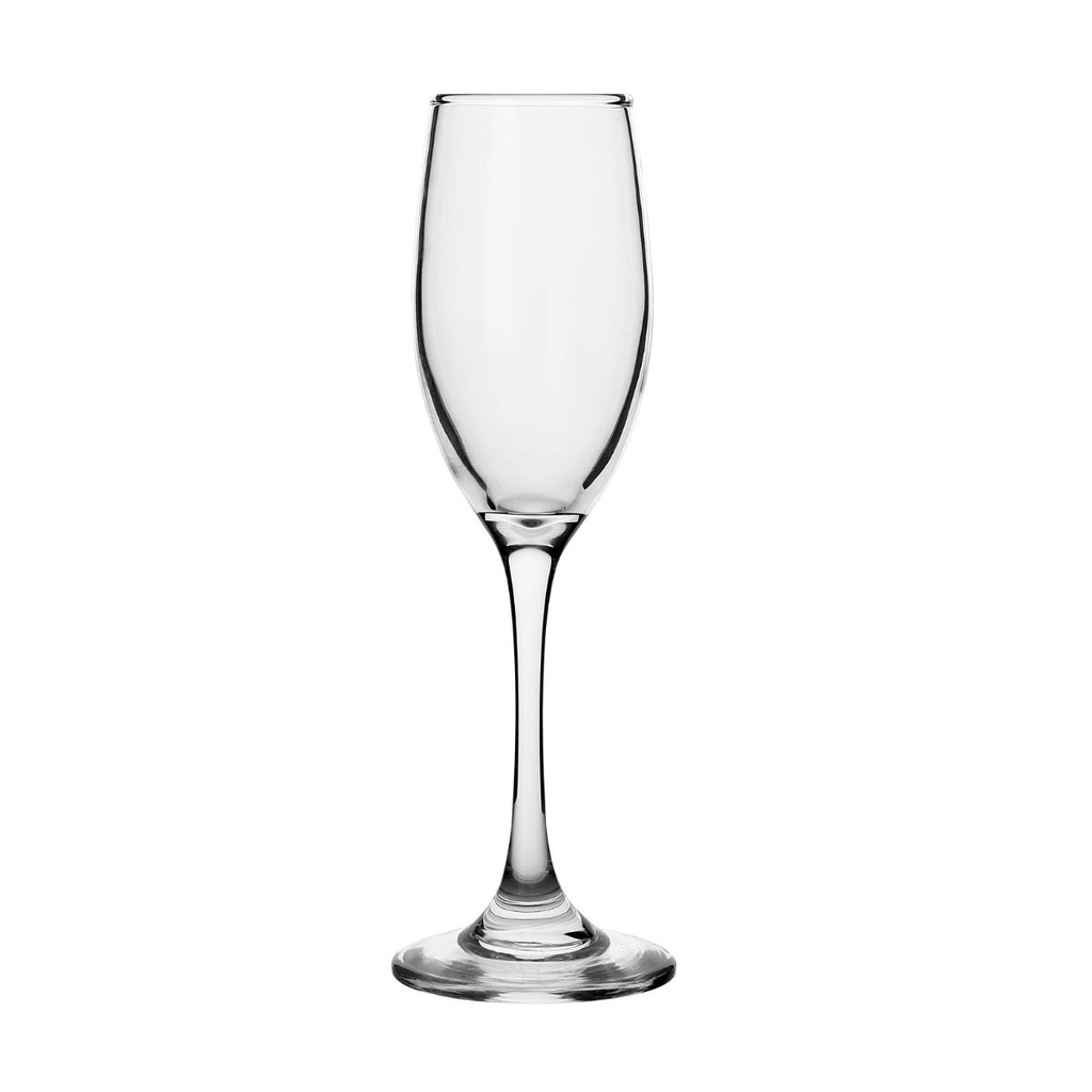 Deli Glas 6 Pieces Champagne Glass 180 ml Set / GL3096