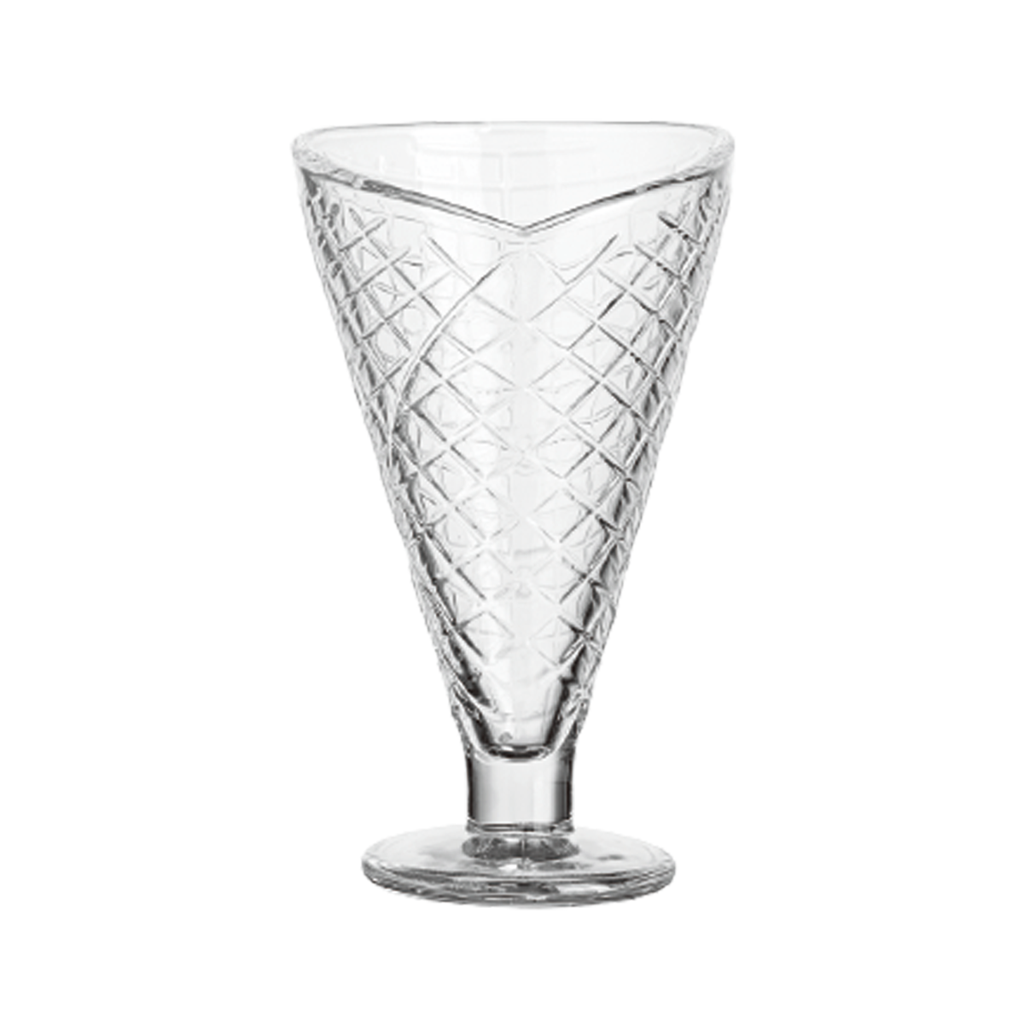 LXBQ04 / Glass Ice Cream Cup 265 ml (6 Pcs Set)