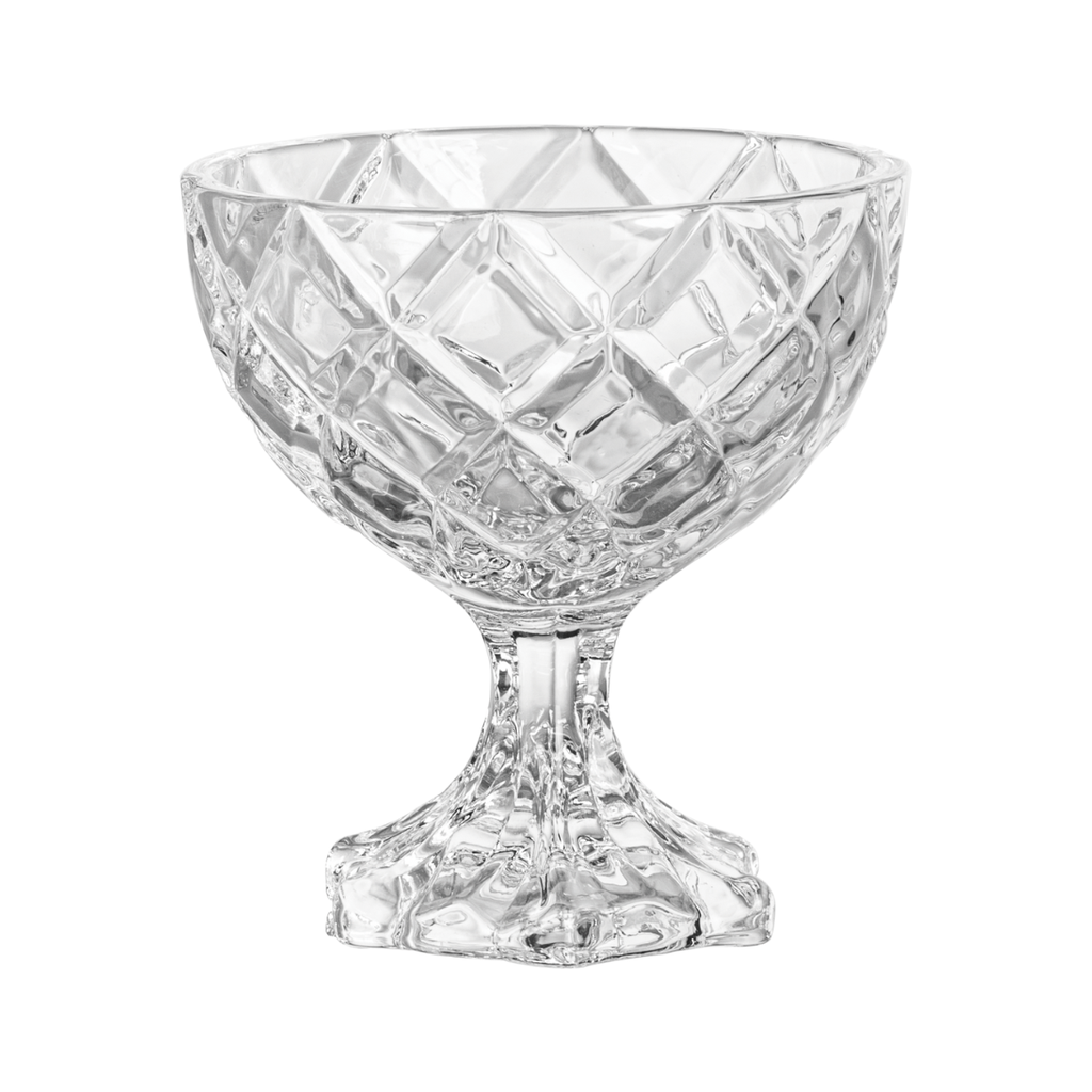 مجموعة أكواب الآيس كريم الزجاجية LX، 6 قطع، سعة 155 مل