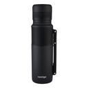 Contigo Black Vacuum Insulated Stainless Steel Thermal Bottle with 360 Interface 1.2 Liter / 2095795
