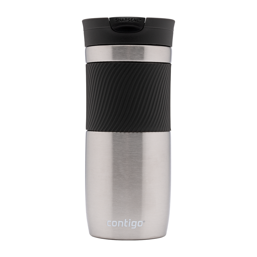 Contigo Silver Snapseal Byron Vacuum Insulated Stainless Steel Travel Mug 470 ml / 2095558