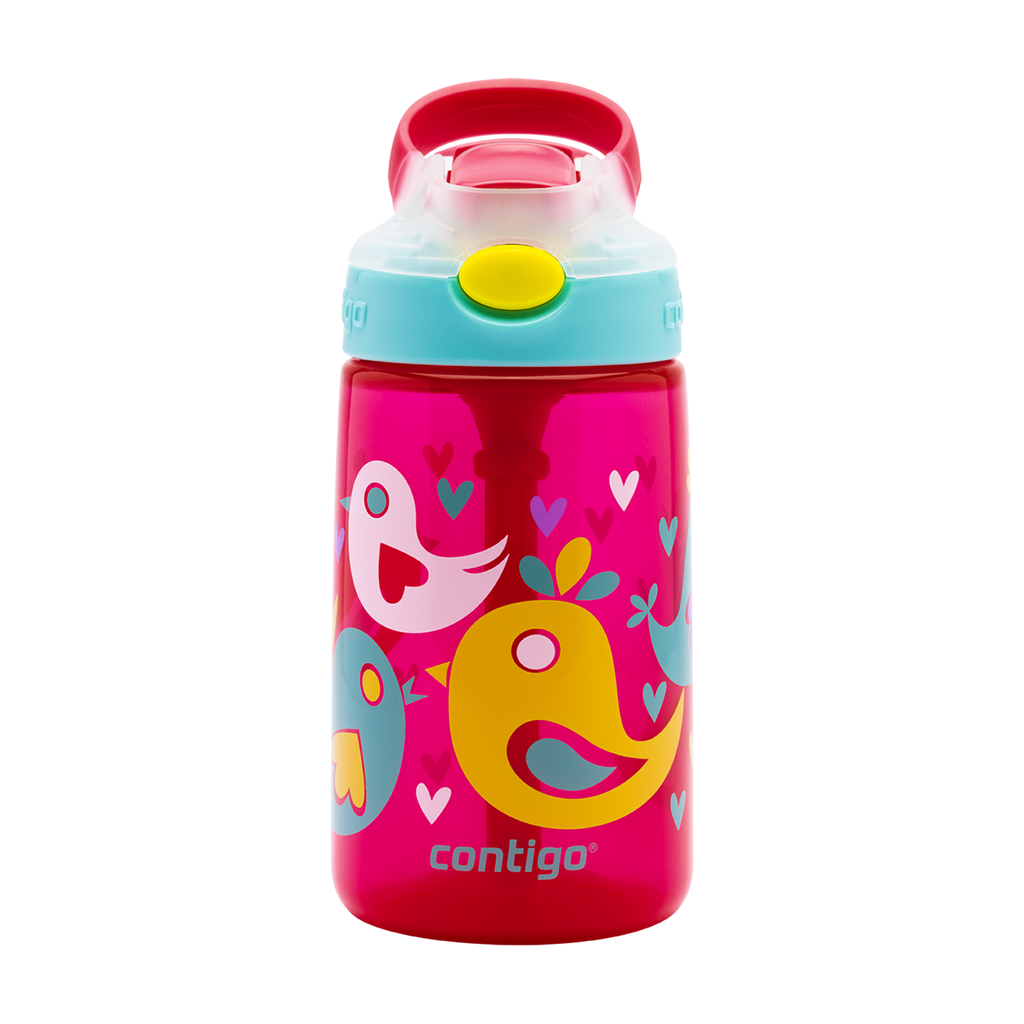 Contigo Cherry Blossom Pink Autoseal Kids Gizmo Flip Bottle 420 ml / 2116112