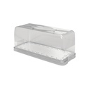 Snips Transparent & White Plumcake Keeper / 000586