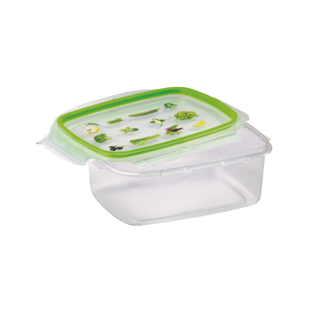Snips 2 Pieces Snipslock Rectangular Containers 1.8 Liter Set / 000586
