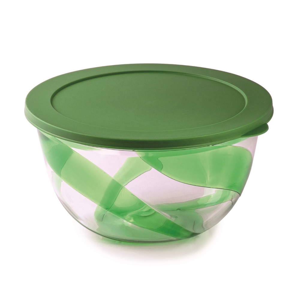 Snips Salad Bowl 3 Liter with Lid Green / 000874