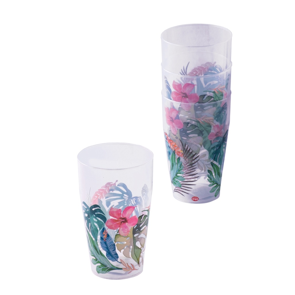 Snips 4 Pieces Hawaii Glasses 500 ml Set / 000586