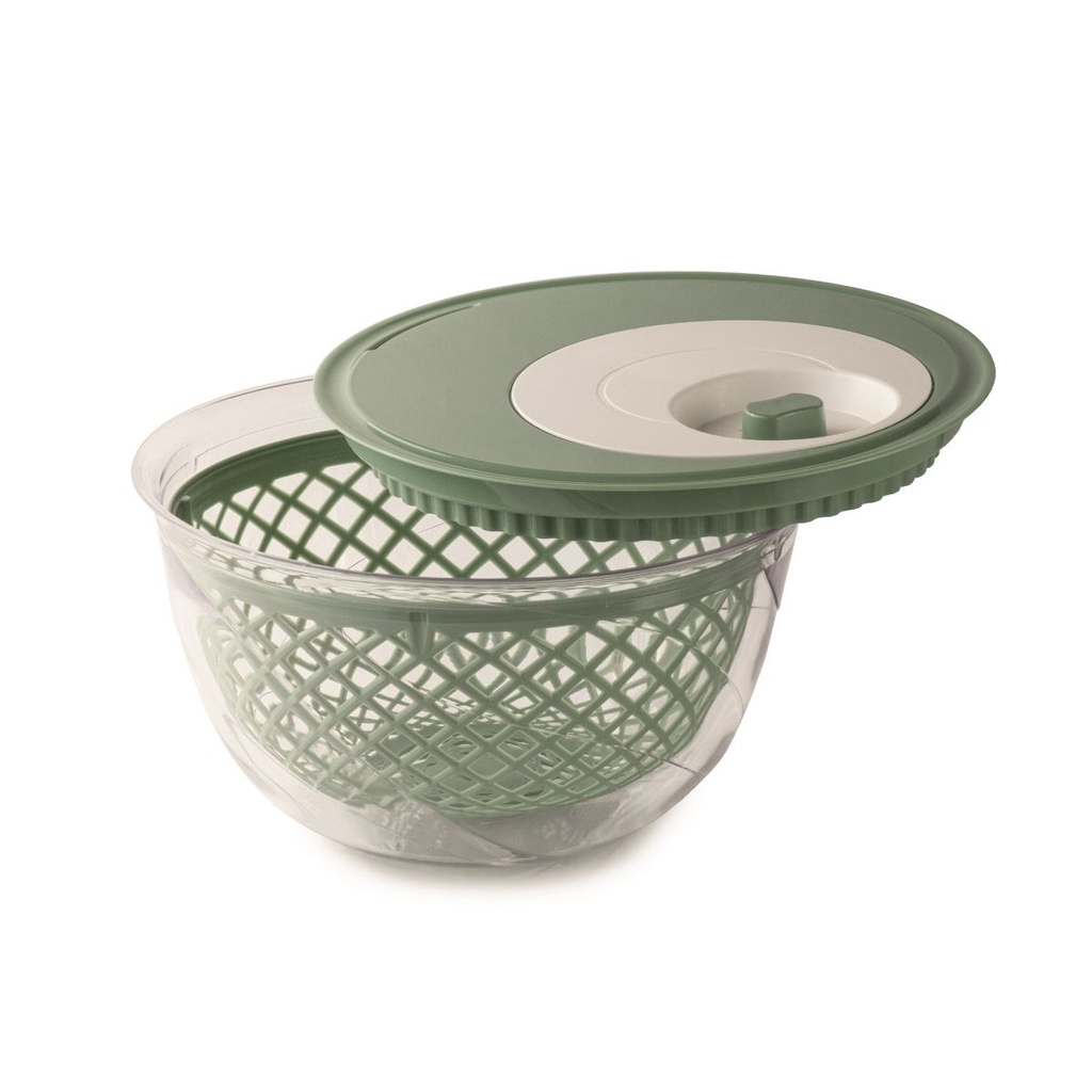 Snips Green Spin & Serve 2 in 1 Salad Spinner & Bowl 4 Liter / 010078