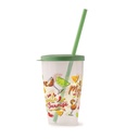Snips Cocktail Cup 500 ml with Lid & Straw Set / 010084