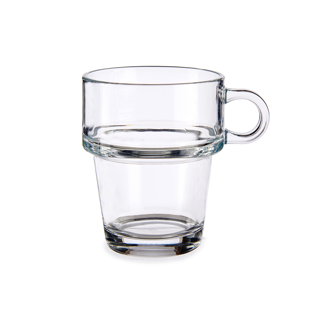 Vivalto 6 Pieces Pliable Glass Cup 260 ml Set / 27010