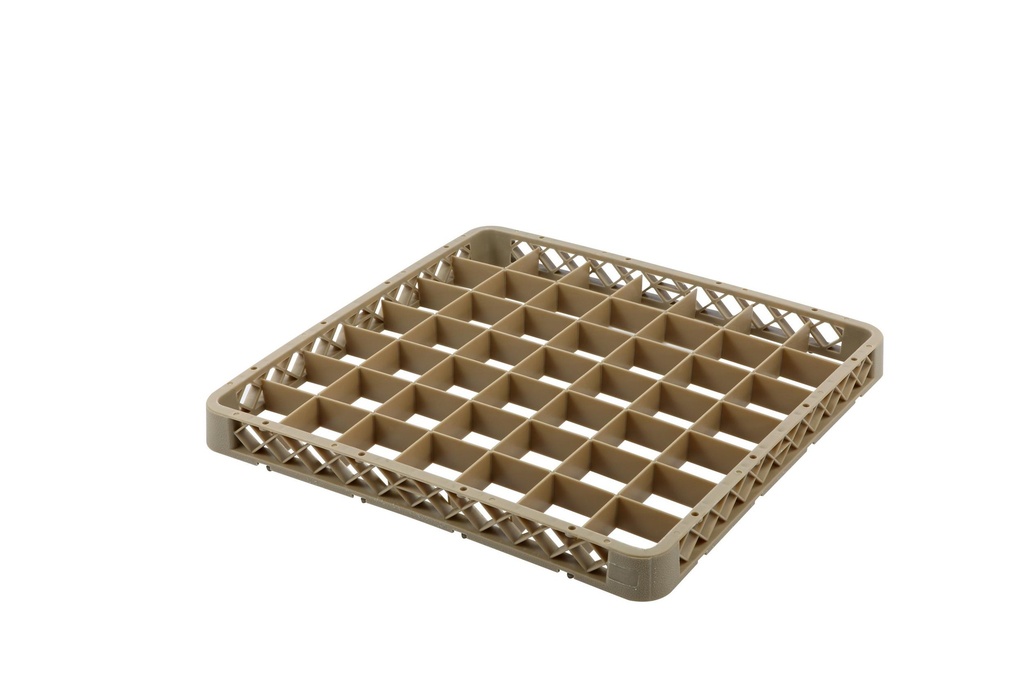 Jiwins Plastic Externder Rack 49 Compartment Beige / JW-492