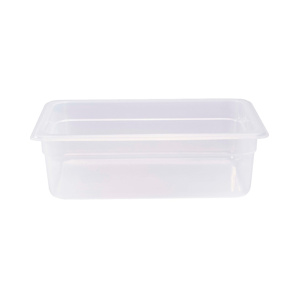 Jiwins Plastic 1/3 White Container 100 mm / JW-P134P