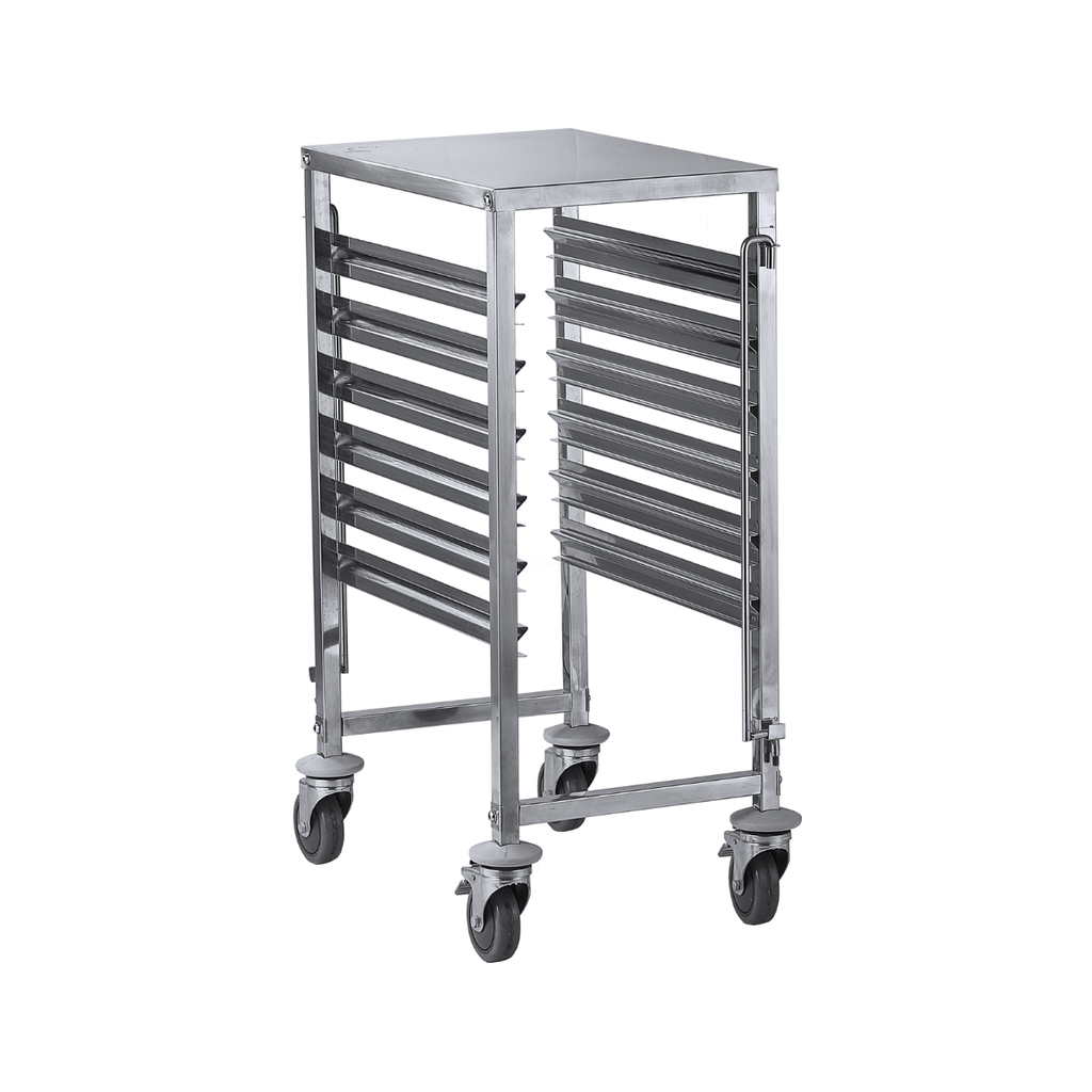 Jiwins 6 Pieces 1/1 GN pans Rack trolley w/ table top / JW-RKC6