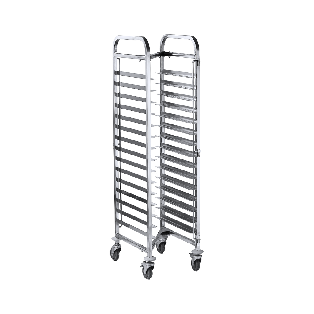 Jiwins 15 Pieces 2/1 GN 15-tiers Nesting Trolley / JW-GNZK30
