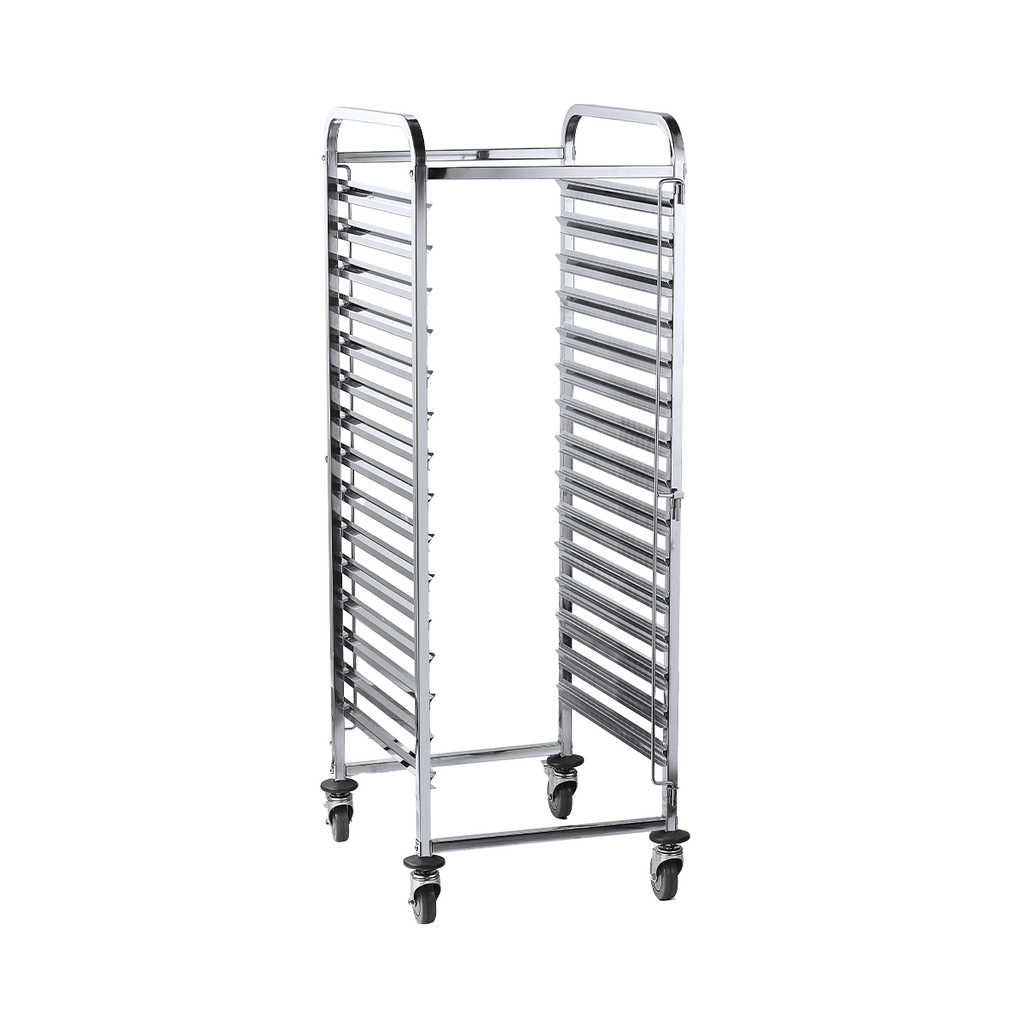 Jiwins 32 Pieces European pans 16-tier Trolley / JW-EUSK32