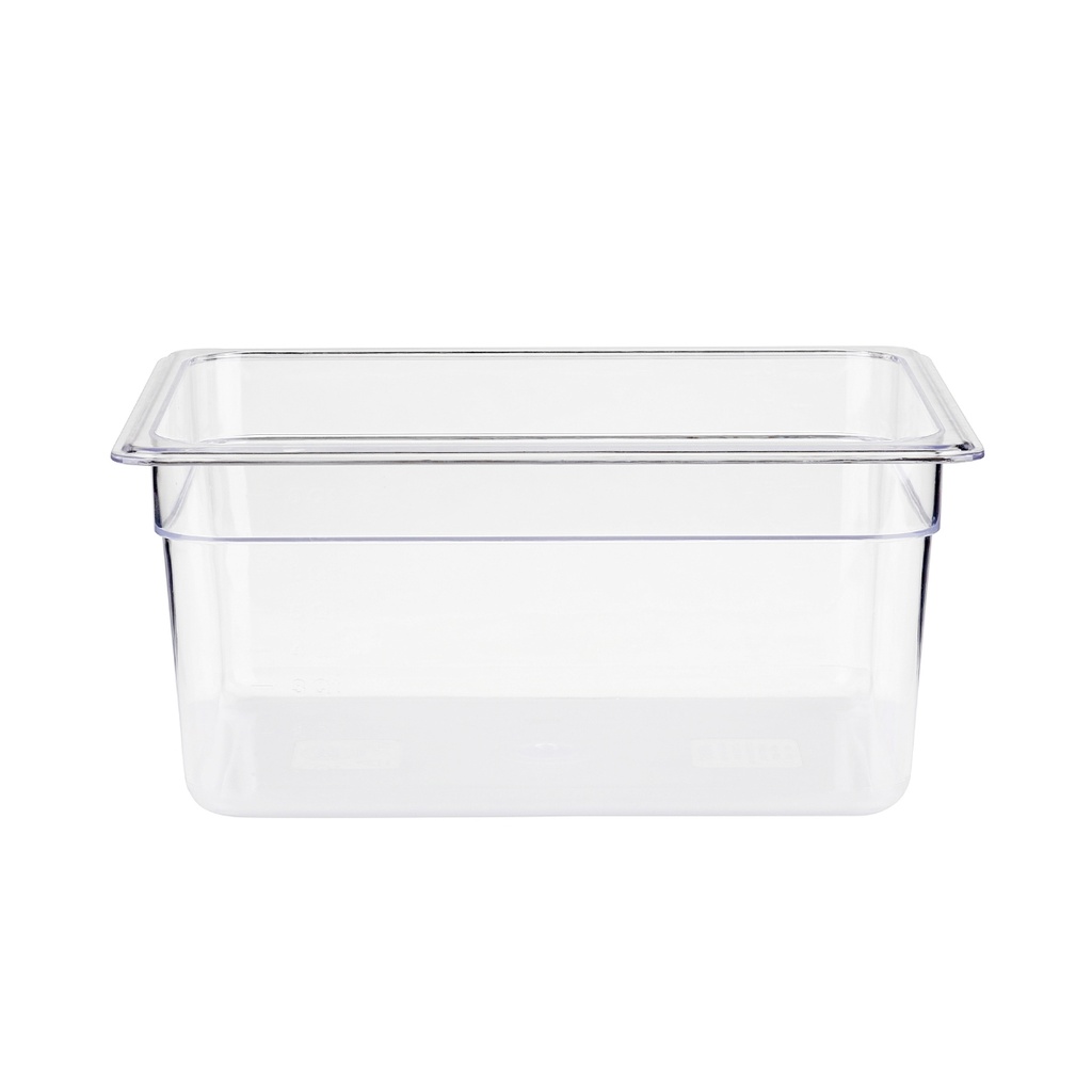 Jiwins PC Plastic Transparent GN 1/9-100 mm Clear / JW-P194
