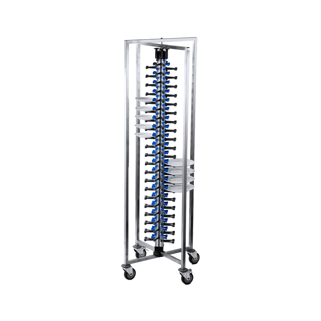 Jiwins mobile plate rack for 84 plates / JW-DC84