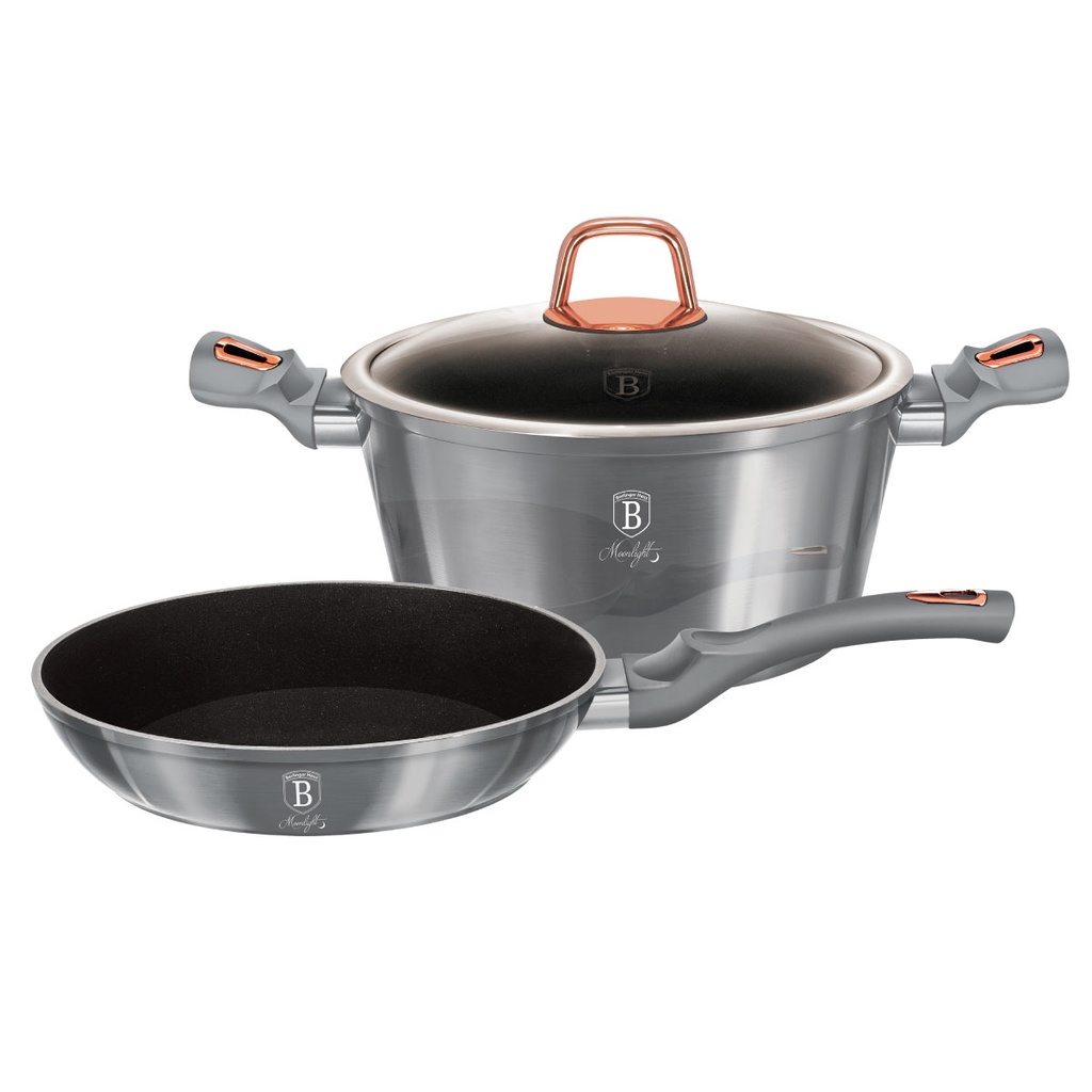 Berlinger Haus 3 Piece Cookware Set Moonlight Collection / BH/6019