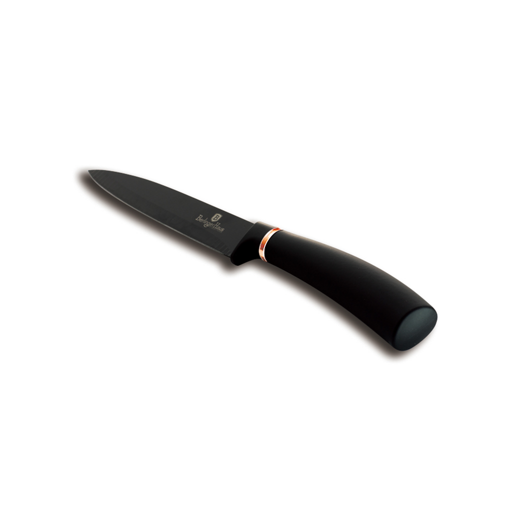 Berlinger Haus Utility Knife 12.5 cm Black Rose Gold Collection / BH/2334