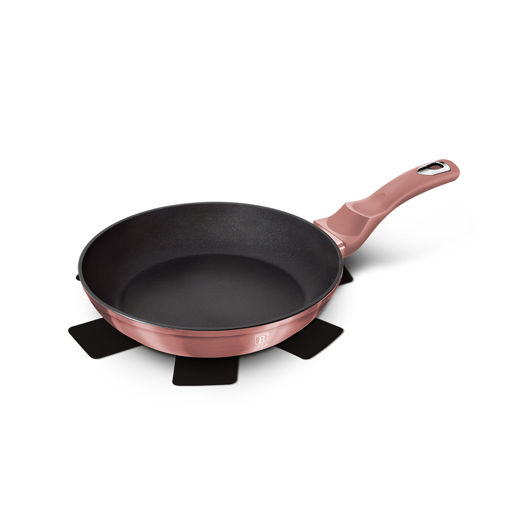 Berlinger Haus Frypan with Protector I-Rose Collection 2.4 Liter / BH/6025