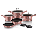Berlinger Haus 10 Pieces Cookware Set I-Rose Collection / BH/6043