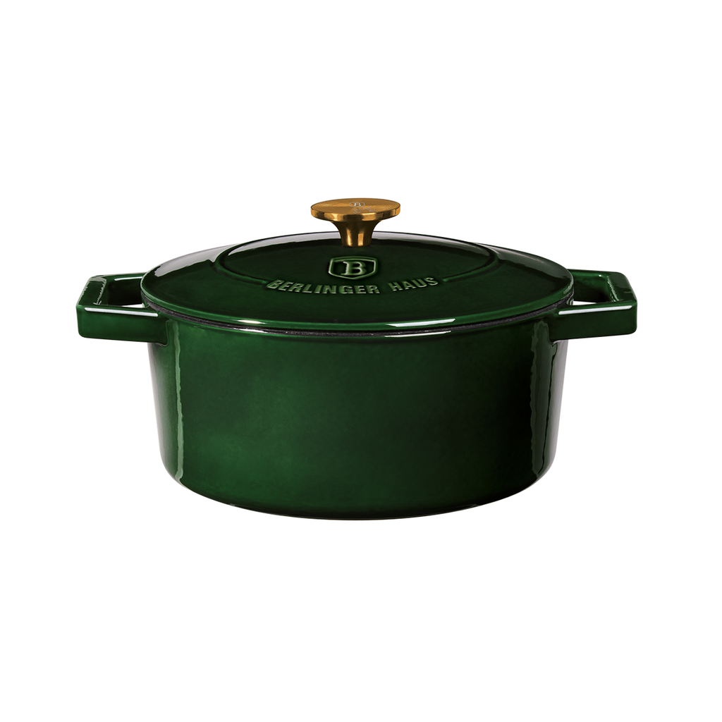 Berlinger Haus Emerald Cast Iron Casserole 20 cm / BH/6517