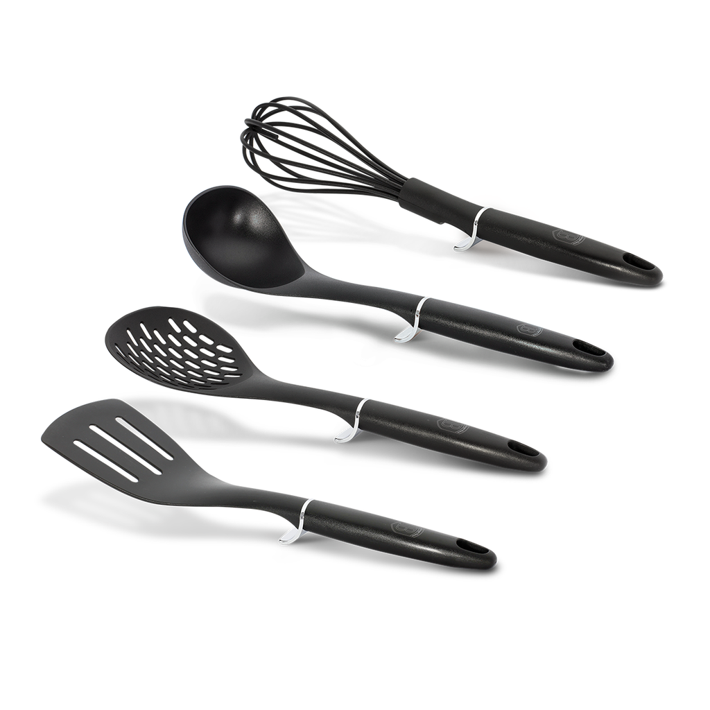 Berlinger Haus 4 Pieces Kitchen Tool Set Black / BH/6217