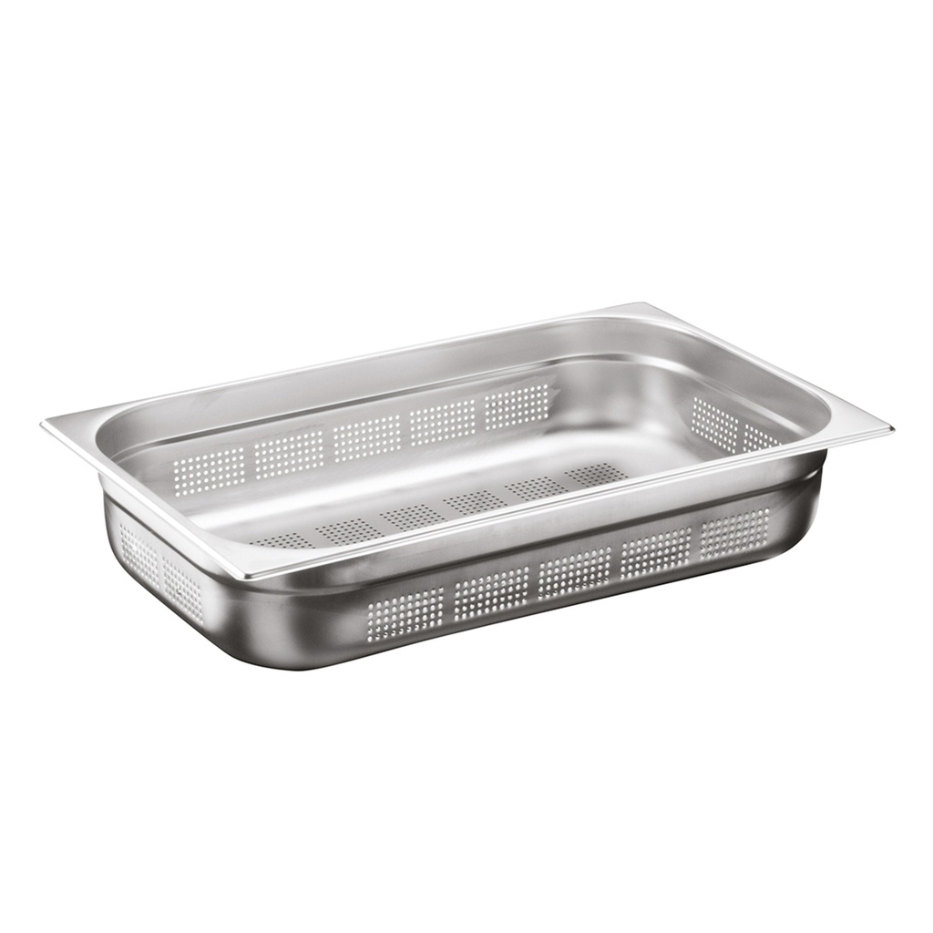 Ozti Stainless Steel Perforated Gastronorm Container GN 1/1-200 mm / 0311.11200.21