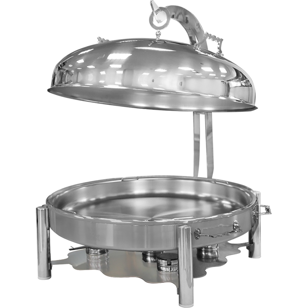 Ozti Round Chafing Dish Silver Colour 60 cm with Hanger / 045M.2529G.21