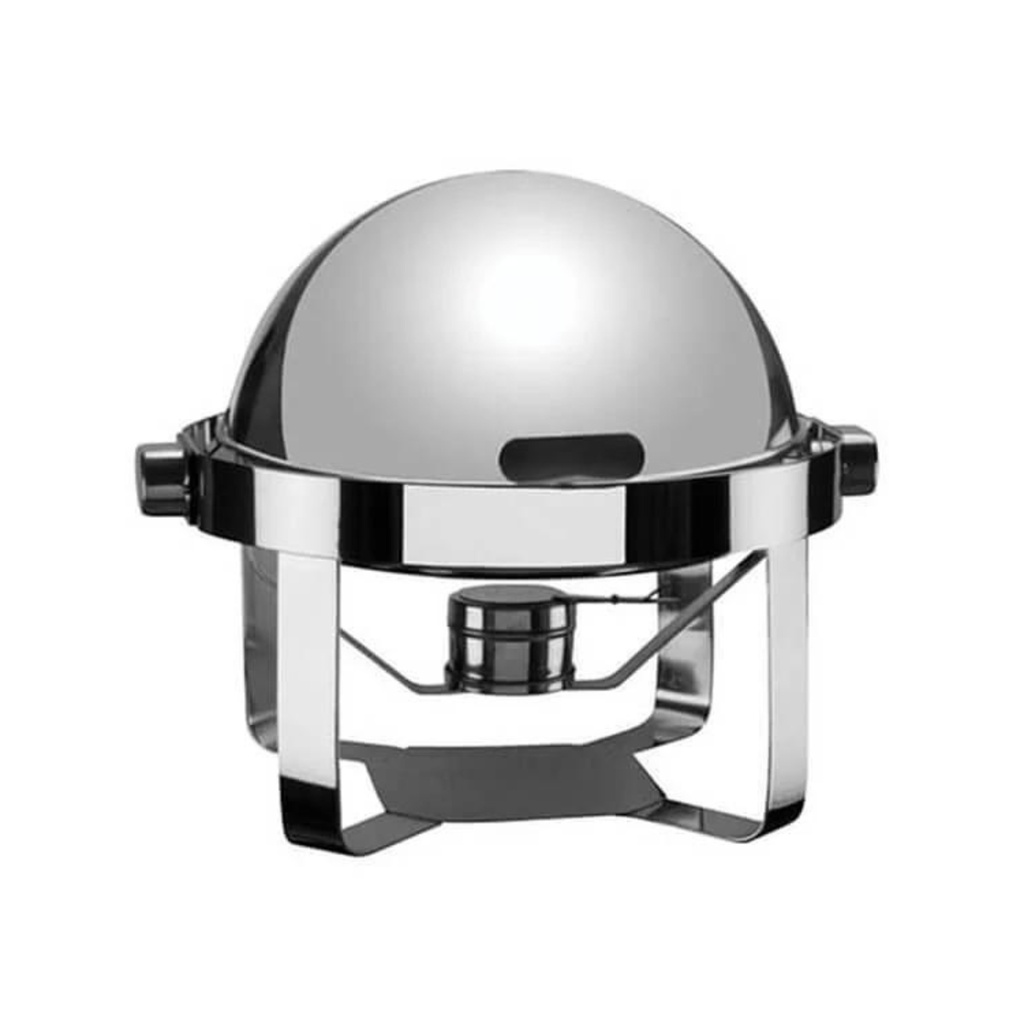 Ozti Stainless Steel Round Chafing Dish With Rolltop Lid / 045K.0526J.07